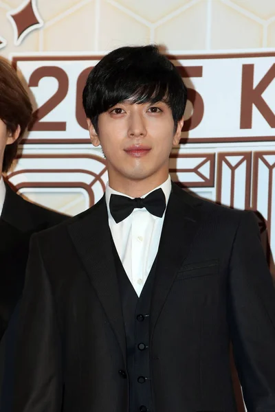 Jung Yong Hwa Von Der Südkoreanischen Boygroup Cnblue Kommt Auf — Stockfoto