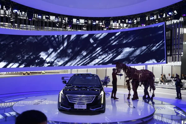 Während Der Internationalen Automobilausstellung China Guangzhou Auch Bekannt Als Auto — Stockfoto