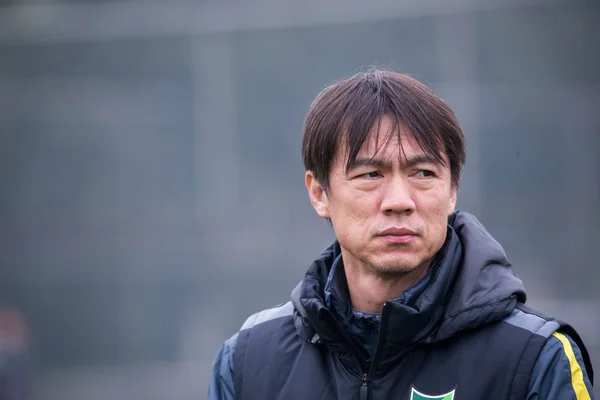 Pelatih Dan Manajer Sepak Bola Korea Selatan Hong Myung Pelatih — Stok Foto