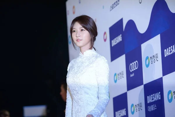 Actriz Surcoreana Kim Sae Ron Llega Alfombra Roja Para Los — Foto de Stock