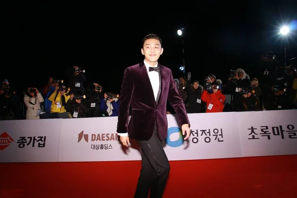 Actor Surcoreano Yoo También Conocido Como Uhm Hong Shik Eom — Foto de Stock