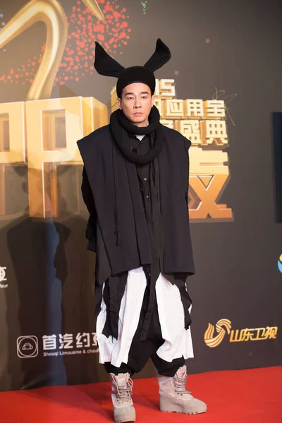 Jordan Chan Cantante Actor Hong Kong Llega Alfombra Roja Para —  Fotos de Stock