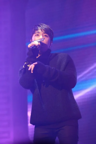 Cantante Actor Lee Hong Del Grupo Infantil Surcoreano Ftisland Presenta —  Fotos de Stock