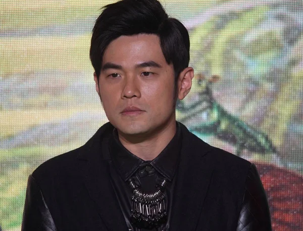 Tayvanlı Şarkıcı Aktör Jay Chou Katılır Film Kung Panda Şanghay — Stok fotoğraf