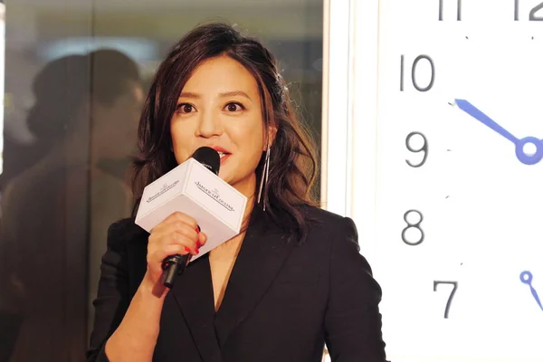 Attrice Cinese Vicki Zhao Wei Partecipa Alla Cerimonia Apertura Una — Foto Stock