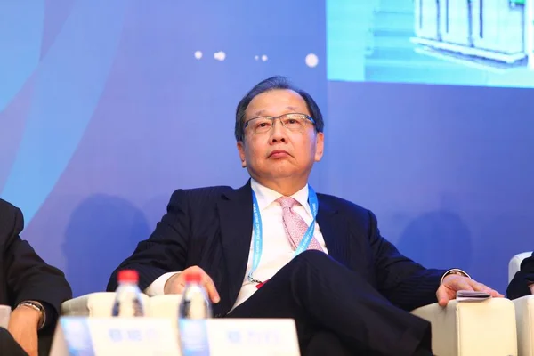 Rick Tsai Presidente Ceo Chunghwa Telecom Participa Fórum Durante Conferência — Fotografia de Stock