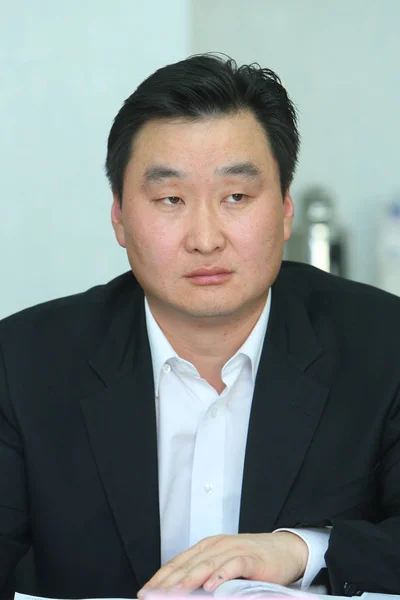 Chen Jun Gemensamma Verkställande Direktör Citic Securities Ltd Avbildad Konferens — Stockfoto