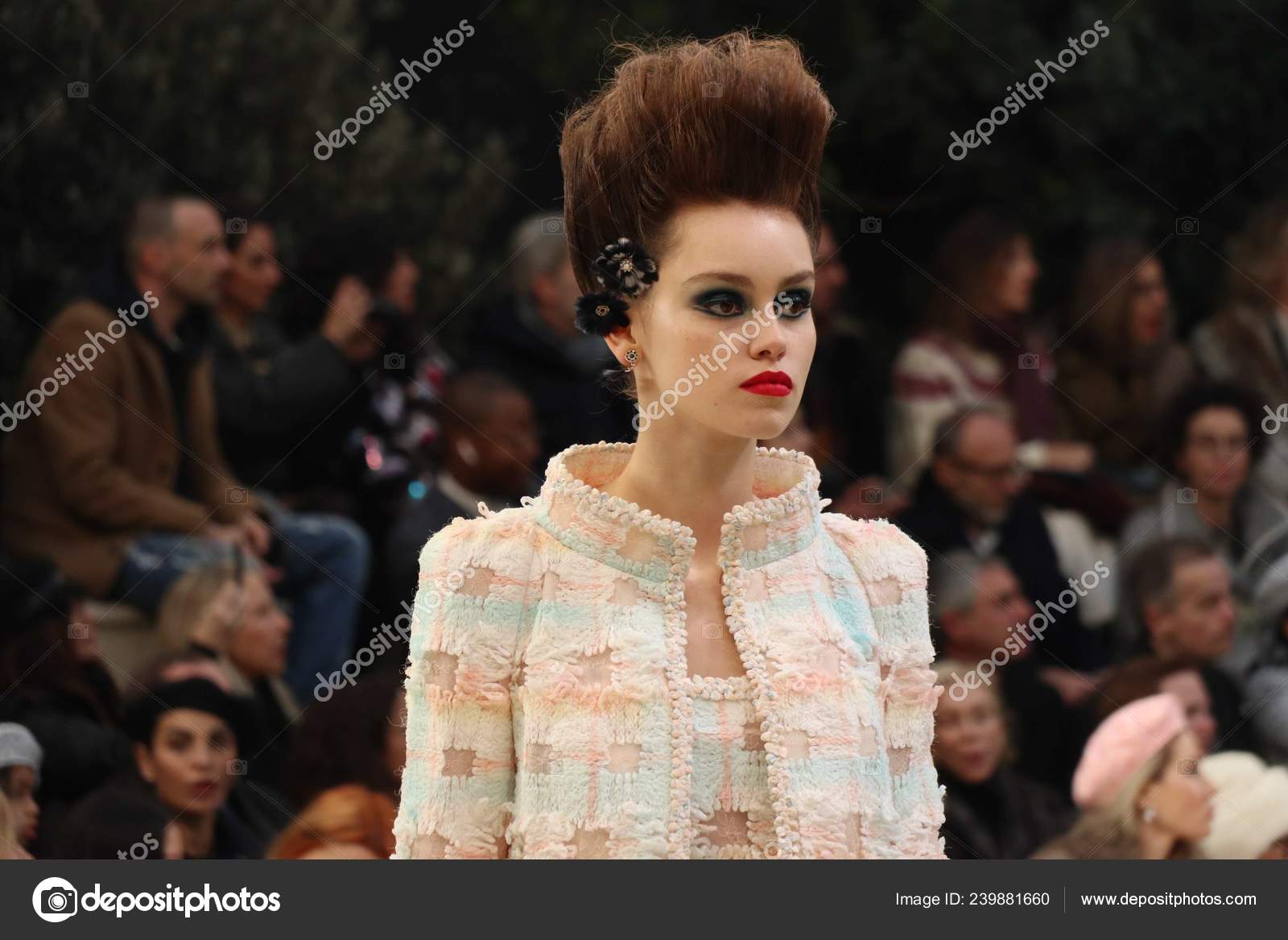 シャネル ファッションショー写真素材 ロイヤリティフリーシャネル ファッションショー画像 Depositphotos