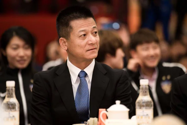 Shu Yuhui Grundare Och Ordförande För Quanjian Grupp Deltar Ett — Stockfoto