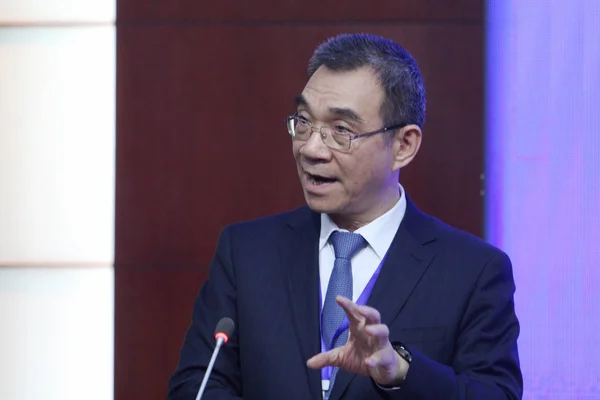 Justin Lin Yifu Bývalý Šéf Světové Banky Ekonom Dean Institutu — Stock fotografie