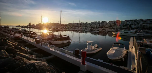 Vista Marbella Sul Espanha Janeiro 2019 — Fotografia de Stock