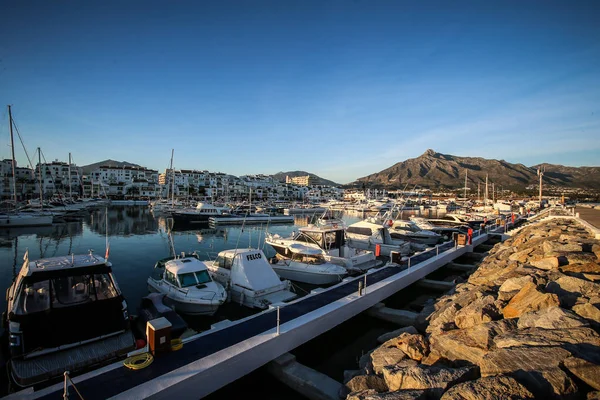 Vista Marbella Sul Espanha Janeiro 2019 — Fotografia de Stock