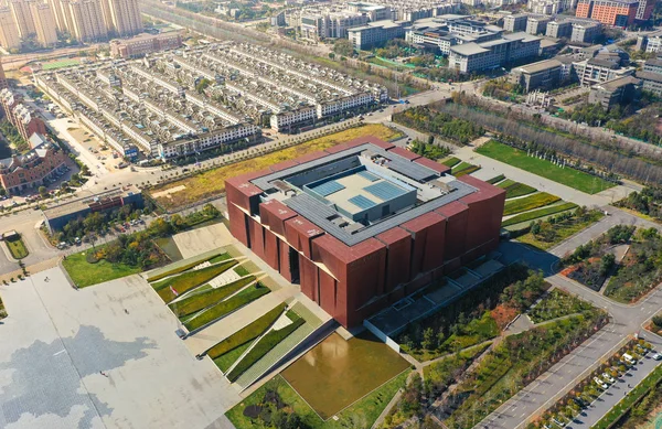 2019 日中国南西部の雲南省昆明市で上からスタンパに似ている雲南省博物館の表示 — ストック写真
