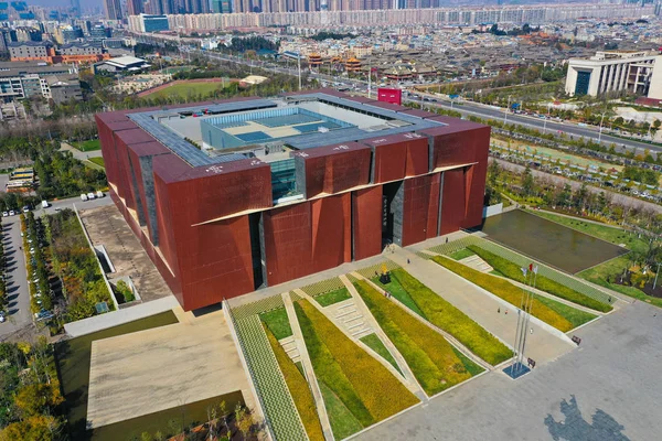 중국의 2019 위에서 Stamper 박물관의 — 스톡 사진