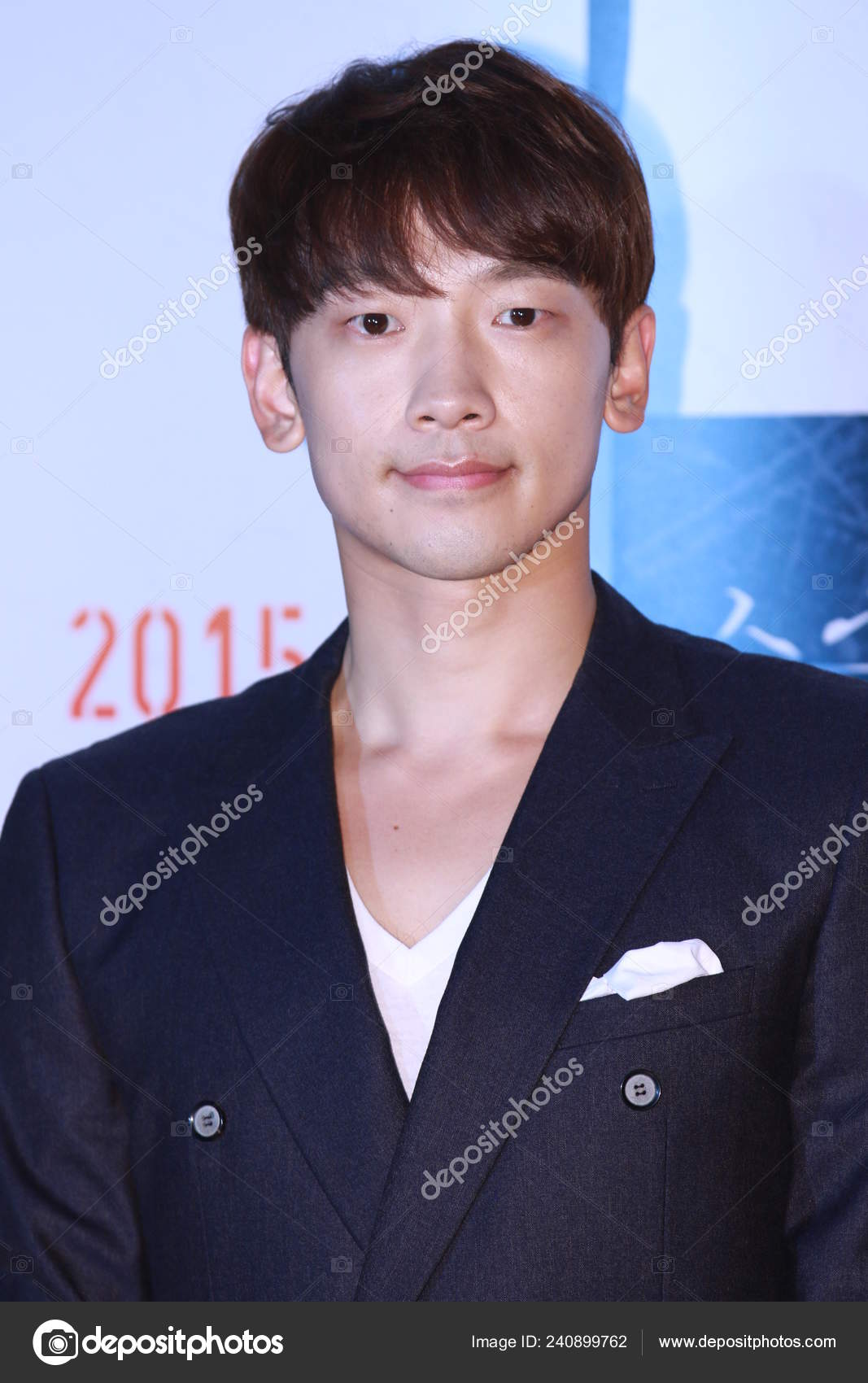 South Korean Singer Actor Jung Hoon Better Known His Stage — Stock