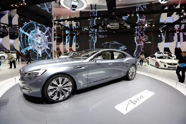 Buick Avenir Koncept Vozu General Motors Displeji Během Shanghai International — Stock fotografie