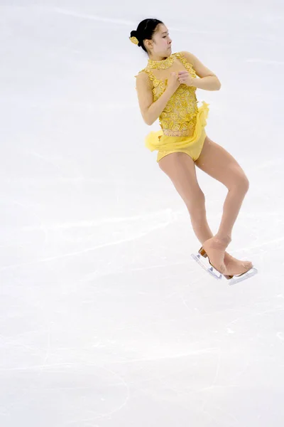 Kanako Murakami Japan Performs Ladies Short Program Isu World Figure — Stock Photo, Image