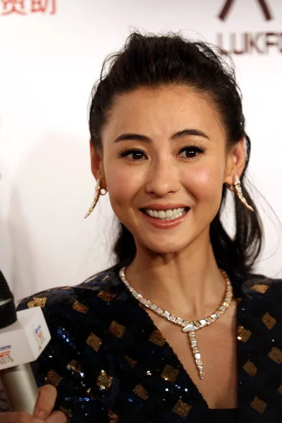 Hong Kong Schauspielerin Cecilia Cheung Nimmt Finale Des Miss Universum — Stockfoto