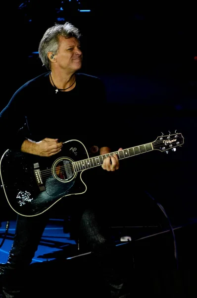 Jon Bon Jovi American Rock Band Bon Jovi Performs Concert — Stock Photo, Image
