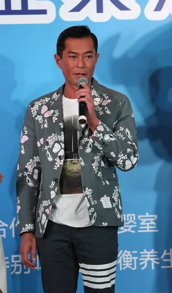 Cantante Actor Hong Kong Louis Koo Tin Lok Asiste Evento — Foto de Stock
