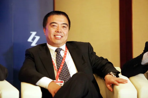 Guo Benheng Entonces Presidente Bright Dairy Asiste Cumbre Empresarios China —  Fotos de Stock