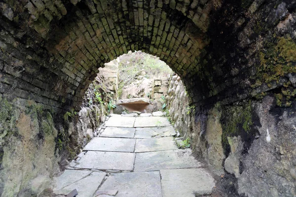 Widok Ruiny Yongshun Starego Miasta Tusi Xiangxi Tujia Miao Autonomicznej — Zdjęcie stockowe