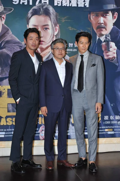 Acteur Sud Coréen Jung Woo Réalisateur Choi Dong Hoon Acteur — Photo