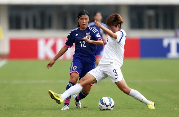 Yuka Momiki Japan Left Challenges Seul South Korea Semi Final — Stock Photo, Image