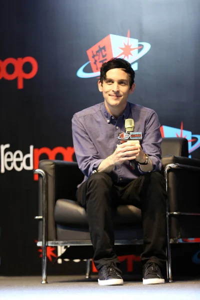 American Actor Robin Lord Taylor Smiles Fan Meeting Event 2015 — Stock Photo, Image