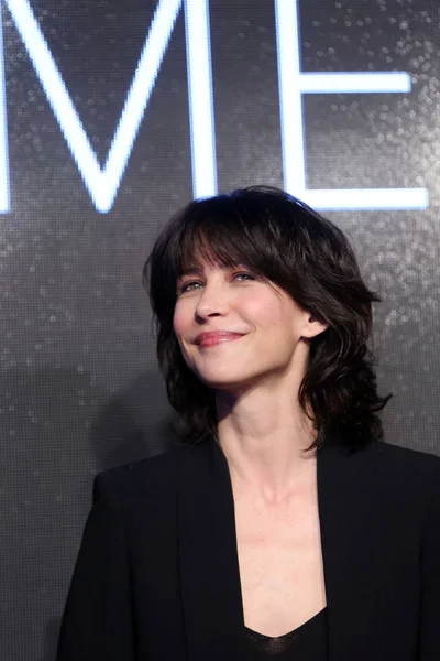 Actriz Francesa Sophie Marceau Sonríe Durante Evento Celebración Por Quinto — Foto de Stock