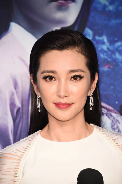 Actriz China Bingbing Sonríe Alfombra Roja Para Estreno Nueva Película — Foto de Stock