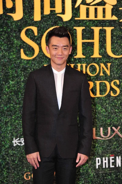 Actor Chino Zheng Kai Llega Alfombra Roja Para Los Premios — Foto de Stock