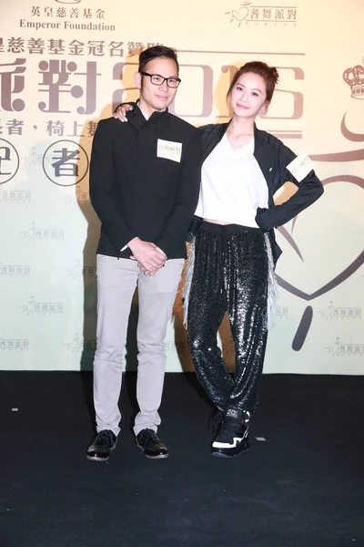 Cantante Actriz Charlene Choi Del Dúo Pop Hong Kong Twins — Foto de Stock