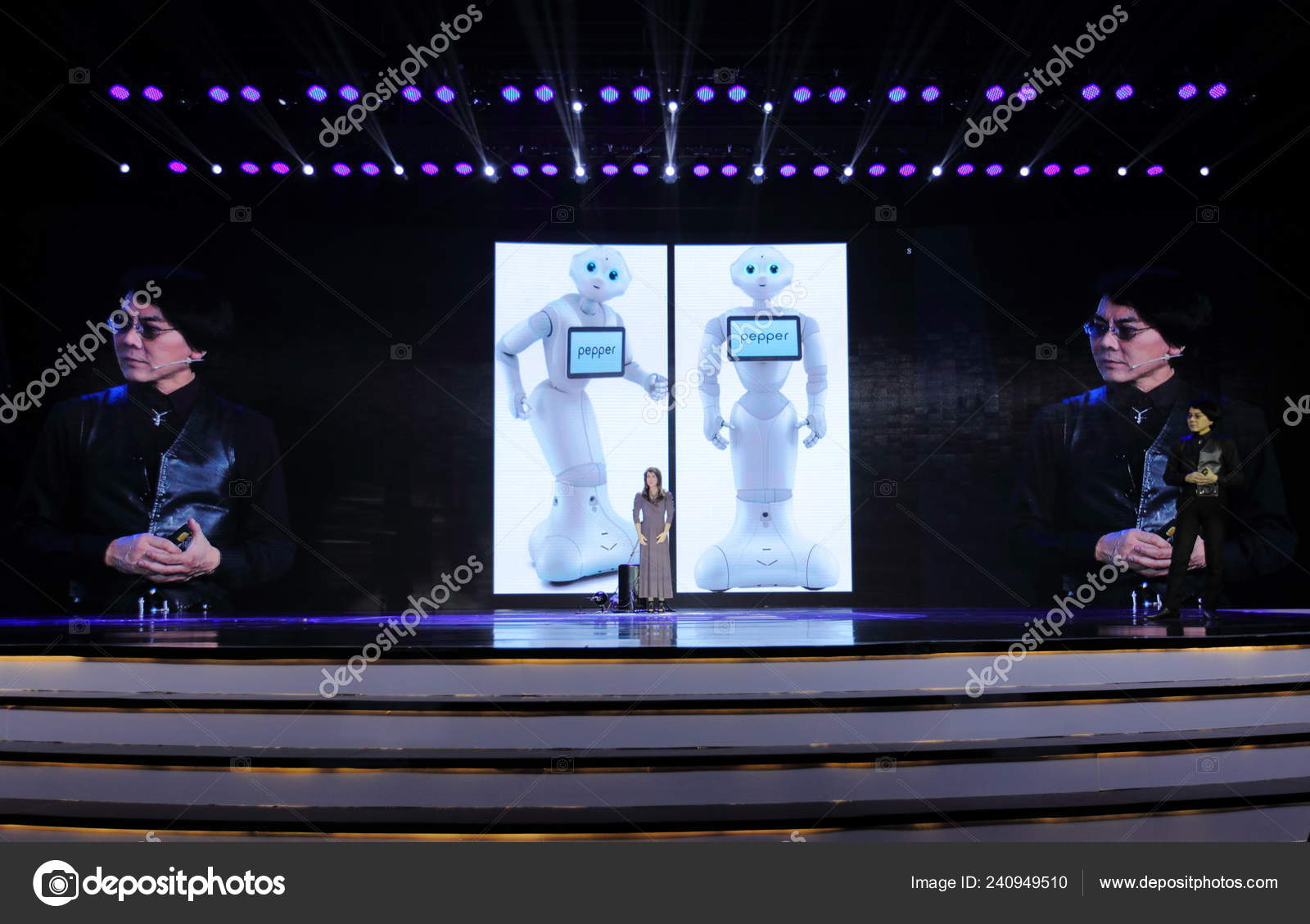 Hiroshi Ishiguro Right Director Intelligent Robotics Laboratory