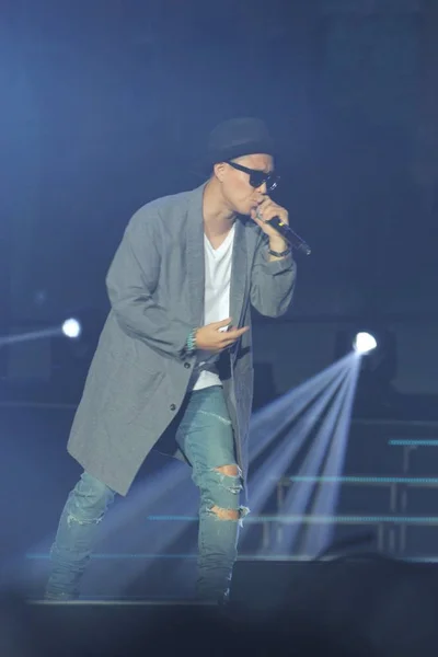 South Korean Rapper Kang Hee Gun Better Known His Stage — Stock Photo, Image