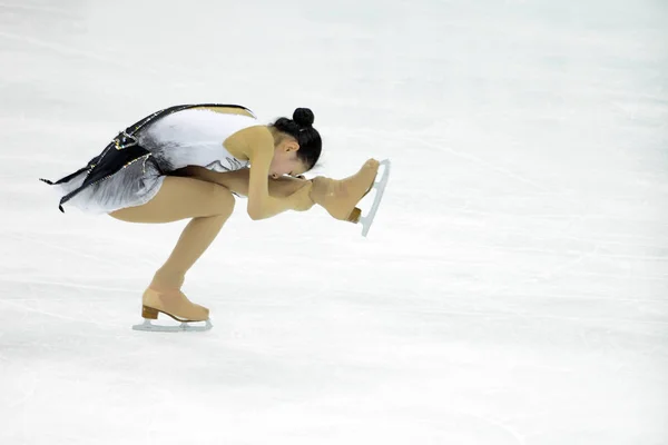 Kanako Murakami Japan Performs Ladies Free Skating Isu World Figure — Stock Photo, Image