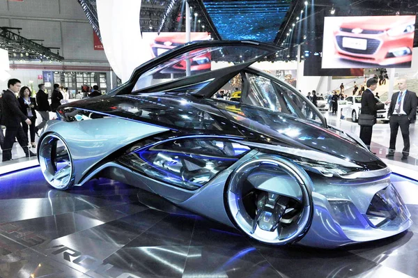 Ein Chevrolet Fnr Concept Car Wird Während Der Internationalen Automobilausstellung — Stockfoto