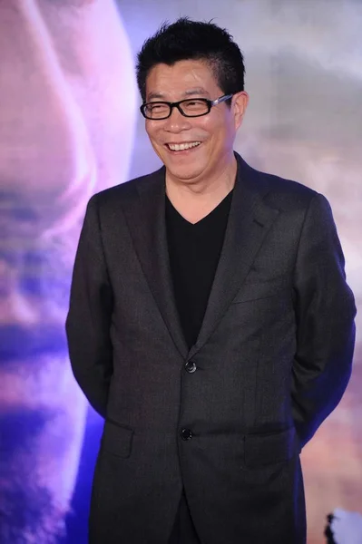 Datei Wang Zhongjun Vorsitzender Der Huayi Brothers Media Corporation Lächelt — Stockfoto