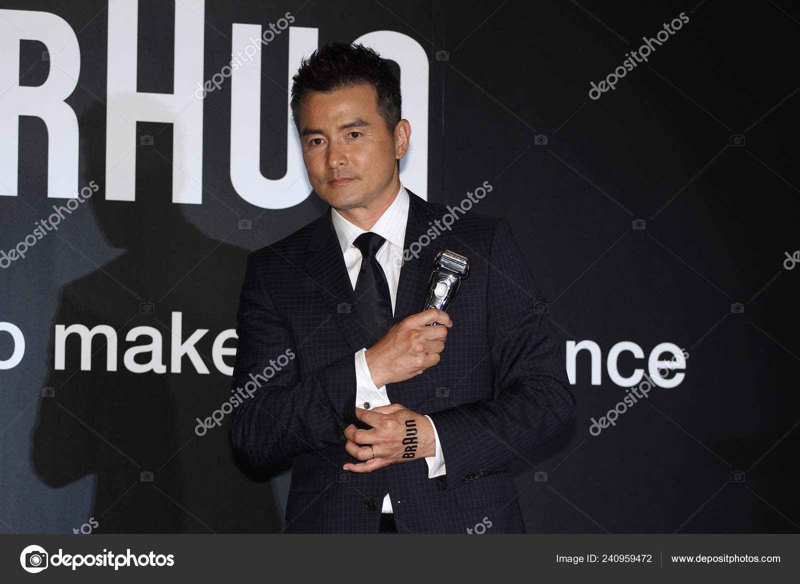 Singaporean Actor Christopher Lee Ming Shun Poses Promotional Event Braun –  Stock Editorial Photo © ChinaImages #240959472