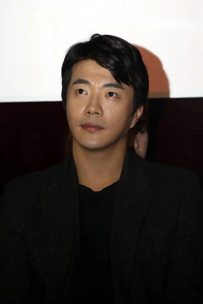 Actor Surcoreano Kwon Sang Woo Asiste Evento Promocional Para Película — Foto de Stock
