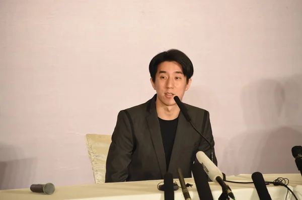 Hong Kong Aktör Jaycee Chan Kung Süperstar Jackie Chan Oğlu — Stok fotoğraf