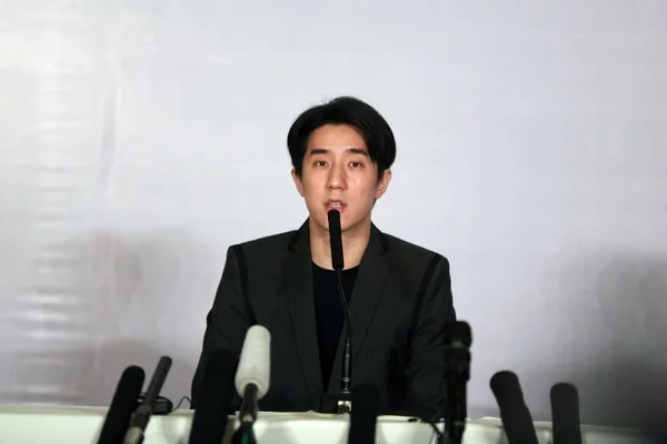 Гонконгский Актёр Джейси Чан Jaycee Chan Сын Суперзвезды Кунгфу Джеки — стоковое фото