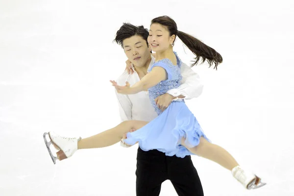 Maia Shibutani Alex Shibutani Van Verenigde Staten Voeren Tijdens Ice — Stockfoto