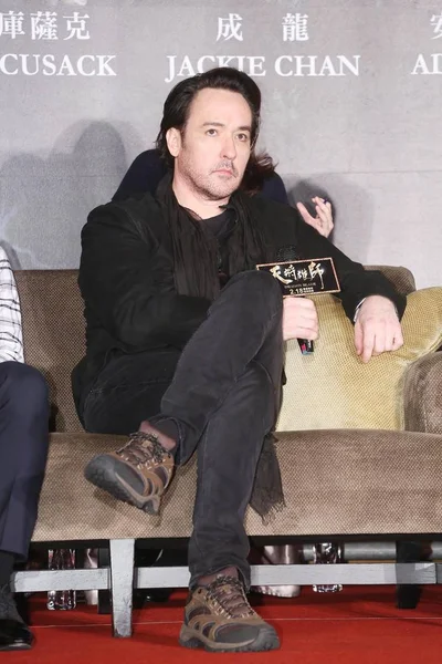 Acteur Américain John Cusack Assiste Une Conférence Presse Pour Son — Photo