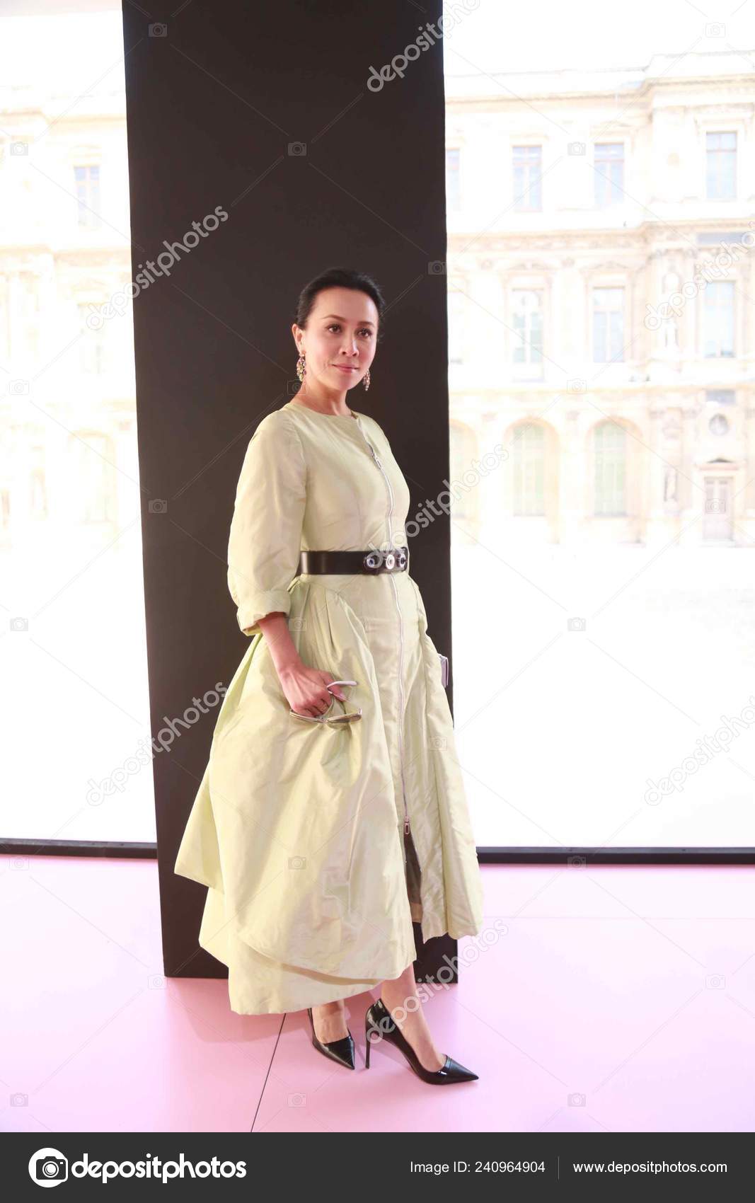 Susie Bubble and guests attending the Louis Vuitton Fashion Show as part of  Paris Fashion Week Womenswear Spring - summer 2019 held at Louvre Museum in  Paris, France on october 02, 2018.