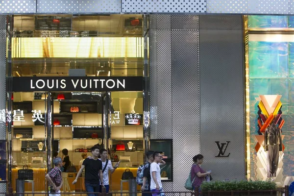 An LVMH store (Moet Hennessy. Louis Vuitton) at 22 Avenue