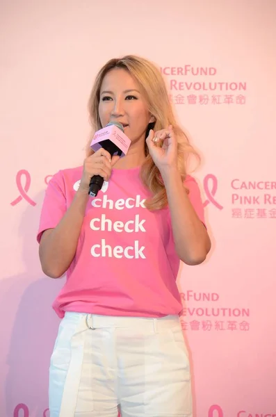 Die Hongkong Geborene Amerikanische Singer Songwriterin Coco Lee Nimmt Einer — Stockfoto