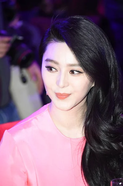 Atriz Chinesa Fan Bingbing Participa Uma Festa Celebração Para Sua — Fotografia de Stock