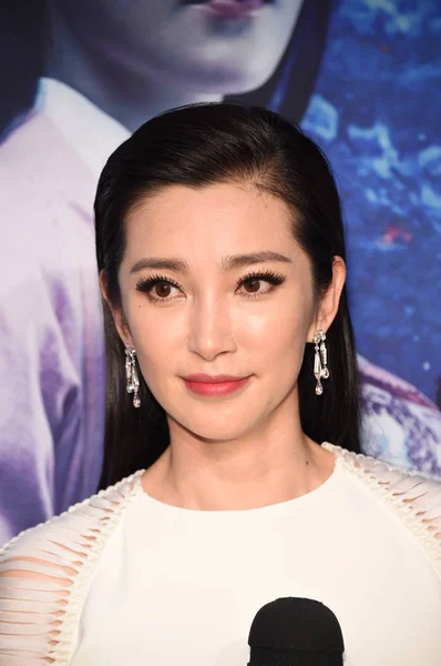 Actriz China Bingbing Sonríe Alfombra Roja Para Estreno Nueva Película — Foto de Stock