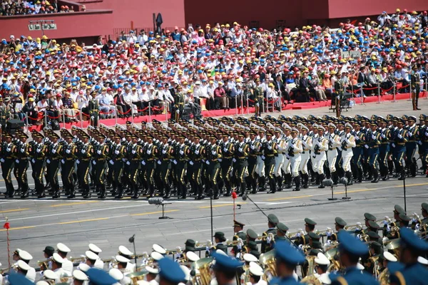 Guardias Honor Del Epl Ejército Popular Liberación China Marchan Más — Foto de Stock